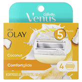 GILLETTE VENUS OLAY COCOUNT REFILL 4CARTRIDGES Anwar Store